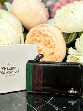 Vivienne Westwood brushstroke orb zip card holder wallet JAPAN, EXCLUSIVE